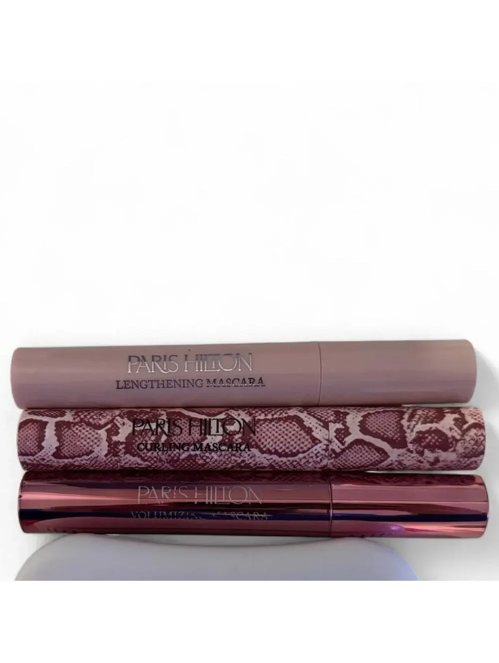 Paris Hilton Volumizing, Lengthening, and Curling Black Mascara Set of 3
